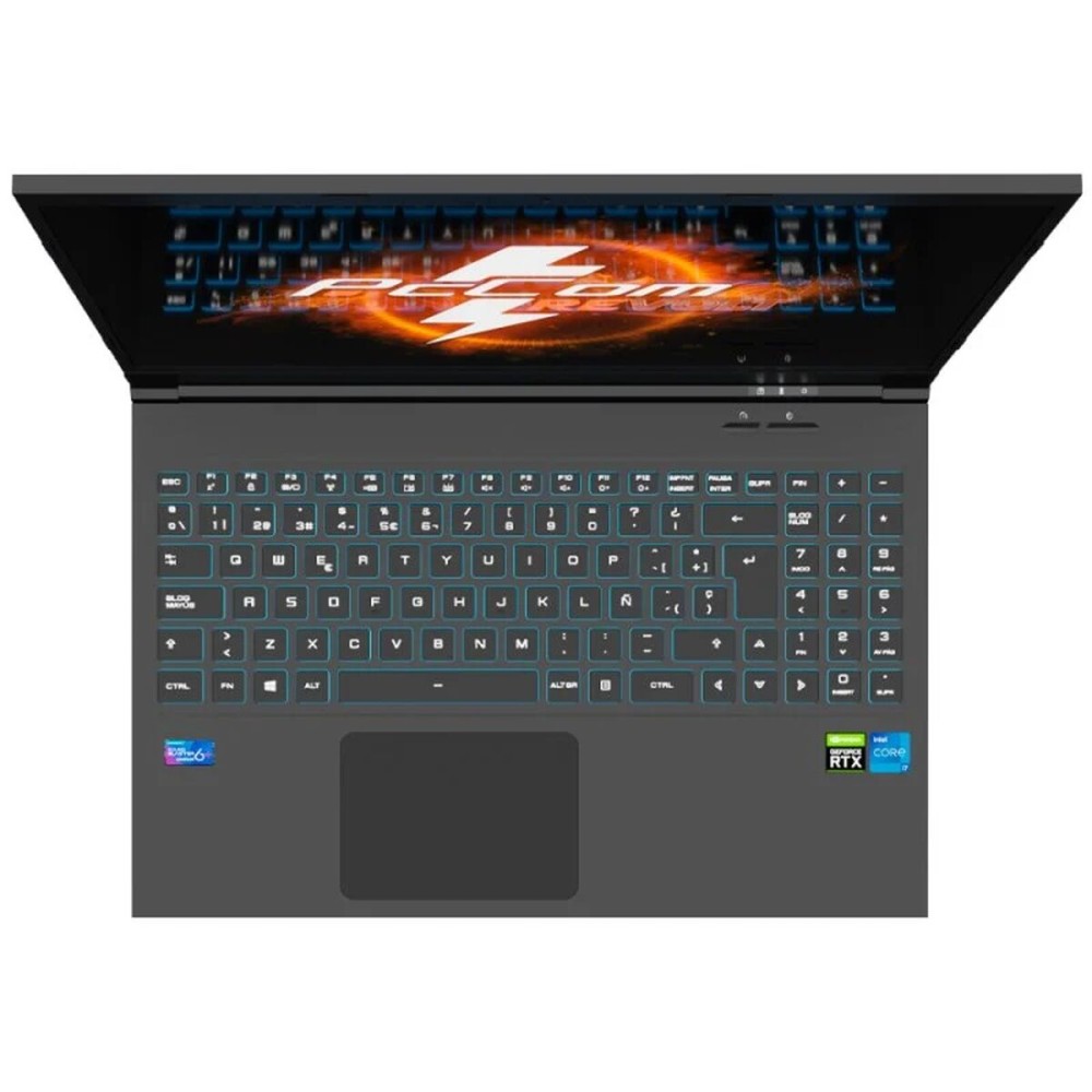 Notebook PcCom Revolt 3060 Qwerty Español i7-12700H 32 GB RAM 500 GB SSD