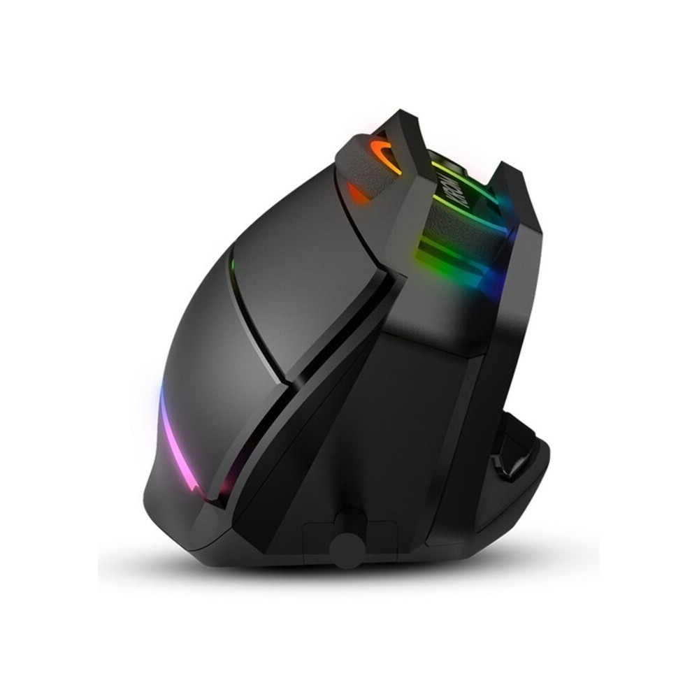 Mouse Gaming con LED Krom Kaox 6400 dpi RGB Nero