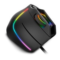 LED Gaming Mouse Krom Kaox 6400 dpi RGB Black