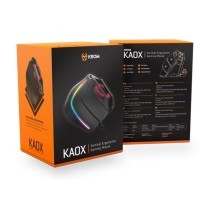 LED Gaming Mouse Krom Kaox 6400 dpi RGB Black