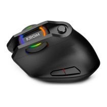 LED Gaming Mouse Krom Kaox 6400 dpi RGB Black