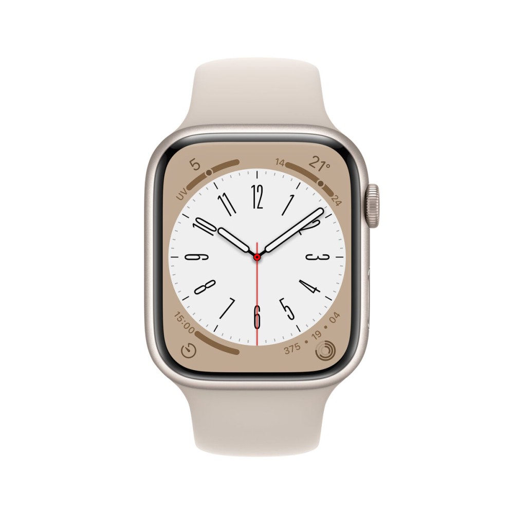 Smartwatch Apple Watch Series 8 41 mm Weiß Beige