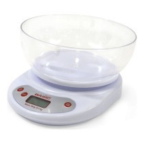 Báscula Digital de Cocina Basic Home 5 kg (21 x 16,5 x 11,5 cm)