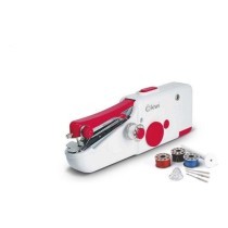 Máquina de Coser de Viagem Manual e Portátil Kiwi 220-240 V / 50-60 Hz Vermelho/Branco