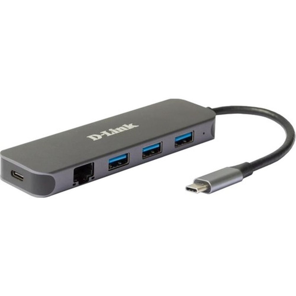 Dockstation D-Link DUB-2334 Grau