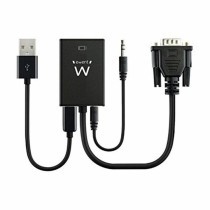 Adaptador VGA para HDMI com Áudio Ewent EW9866