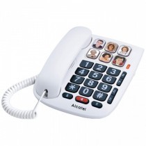 Telefone Fixo Alcatel ATL1416459 LED Branco (Recondicionado B)