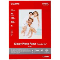 Carta Fotografica Lucida Canon 0775B001 A4 100 fogli Bianco Multicolore