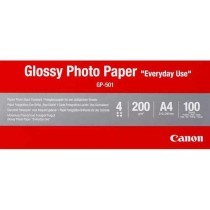 Papel Fotográfico Brillante Canon 0775B001 A4 100 Hojas Blanco Multicolor