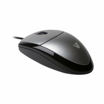 Mouse V7 MV3000010 Schwarz Silberfarben