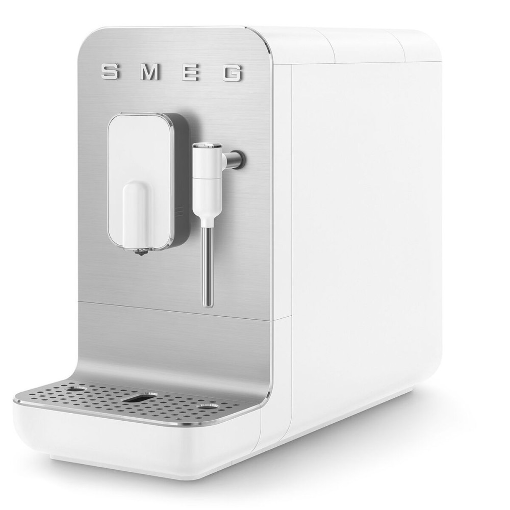 Cafetière superautomatique Smeg BCC02WHMEU Blanc Argenté 1,4 L 1350 W Gris