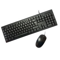 Tastatur mit Maus CoolBox PCC-KTR-001 Qwerty Spanisch