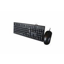 Tastatur mit Maus CoolBox PCC-KTR-001 Qwerty Spanisch