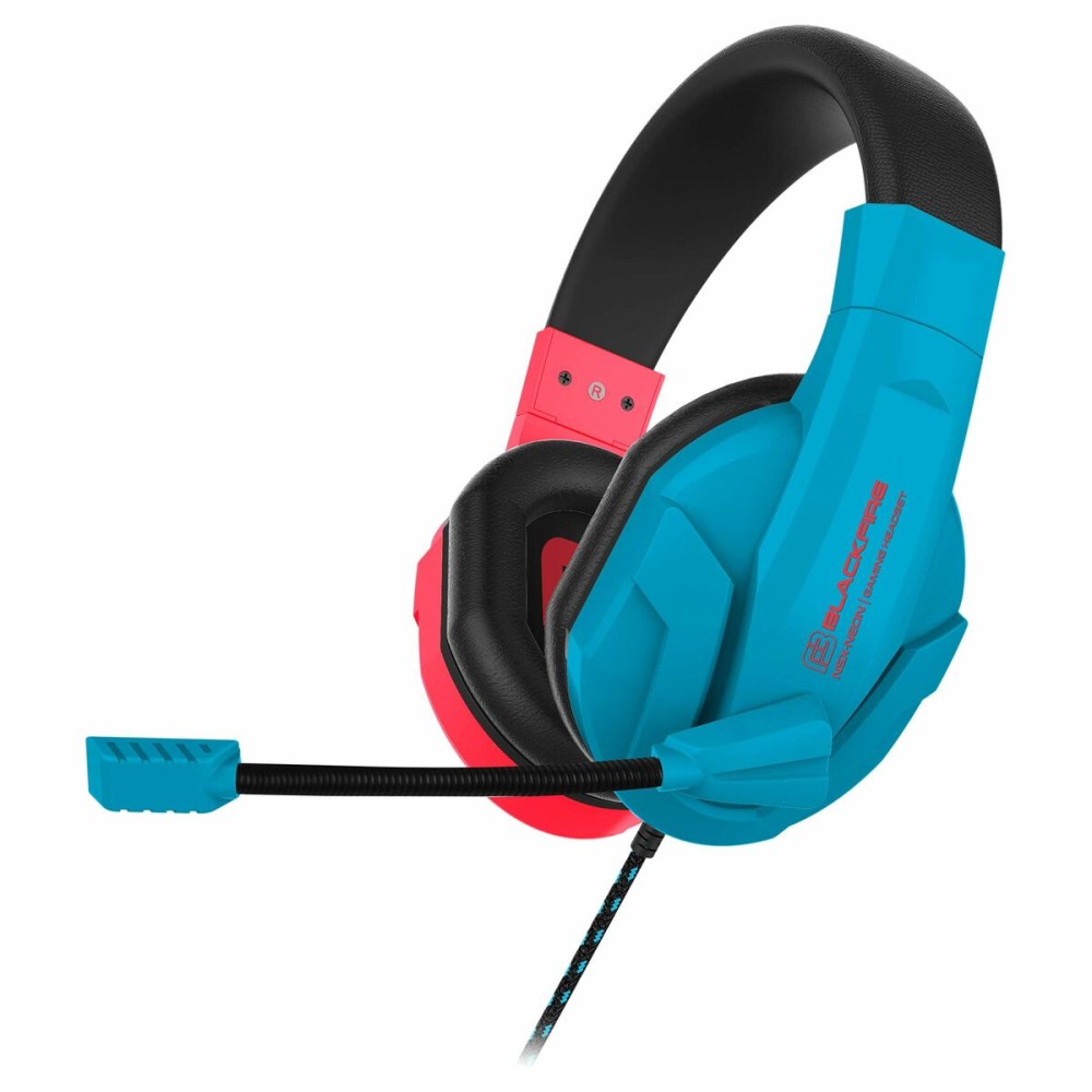 Headphones with Microphone Esprinet NSX-Neon Blue