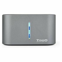 Dock Station Dual TooQ TQDS-805G 2.5"-3.5" HDD/SSD SATA USB 3.0 Cinzento