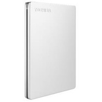 Disco Duro Externo Toshiba CANVIO SLIM Plata 2 TB