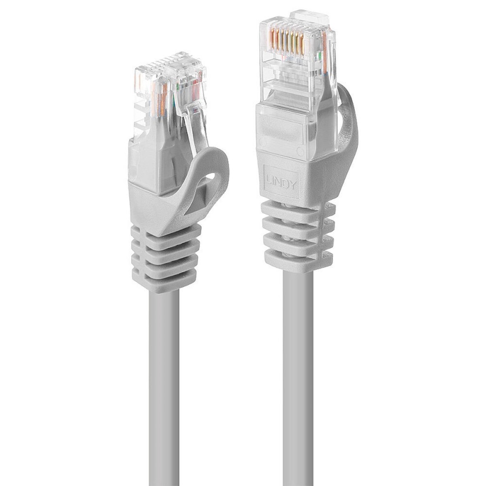 UTP Category 6 Rigid Network Cable LINDY 48364 3 m Grey White 1 Unit