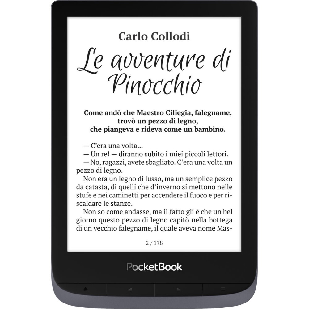 eBook PocketBook Touch HD3 Schwarz Schwarz/Grau 6" 16 GB